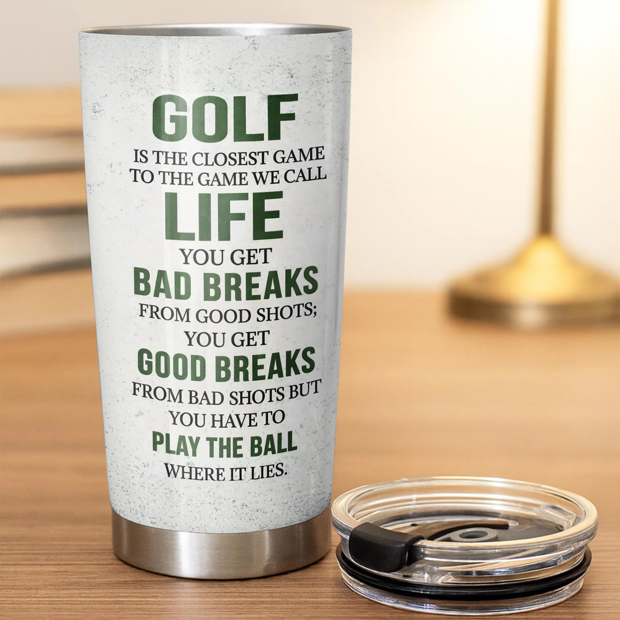 Golf Is The Closest Game To Life Vintage Golf Bag And Clubs - Personalized Custom Stainless Steel Tumbler 20oz 30oz - GOLF022_TB - Image 5