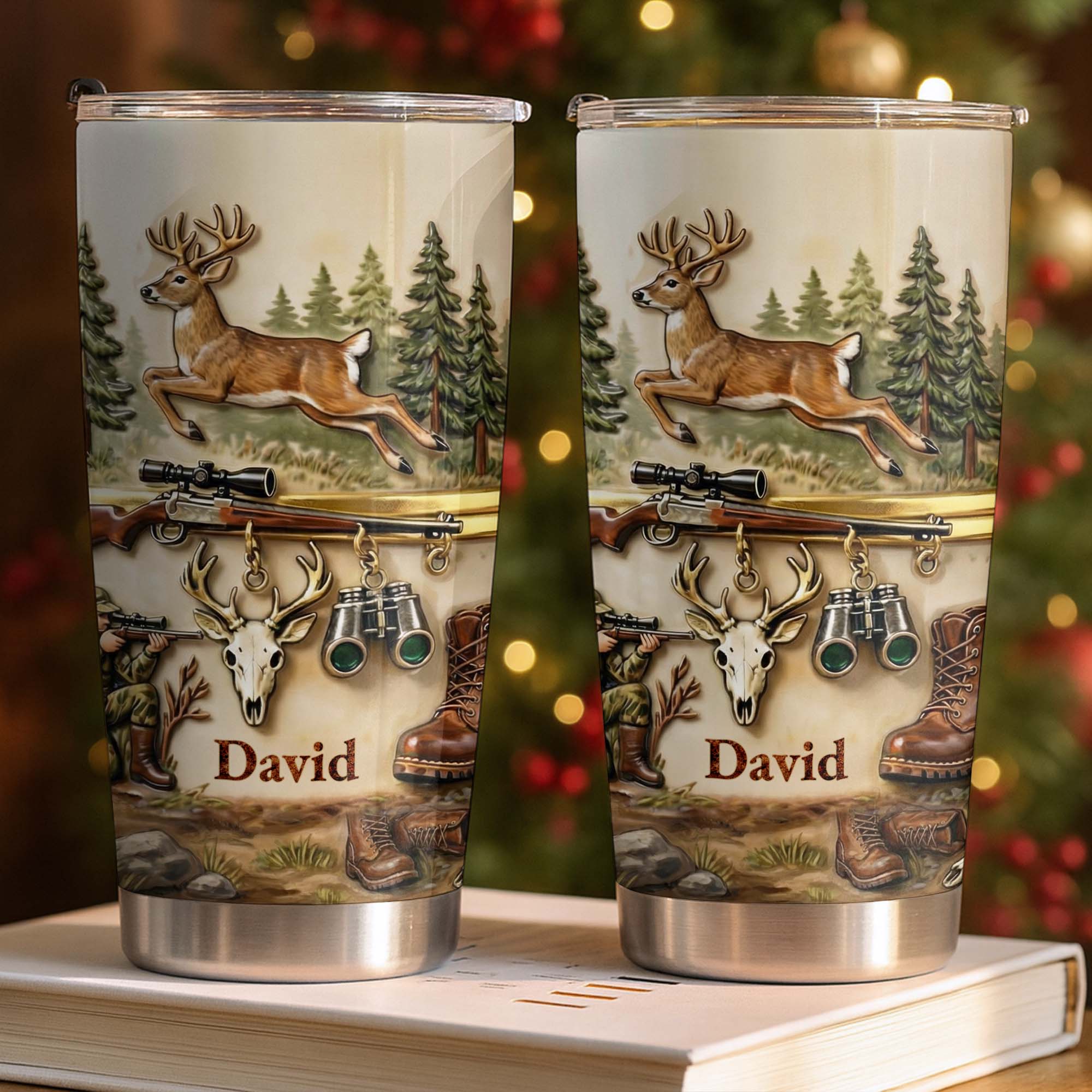 Hunting Is Not Just A Sport With Deer And Rifle Gear - Personalized Custom Stainless Steel Tumbler 20oz 30oz - HTG006_TB - Image 7
