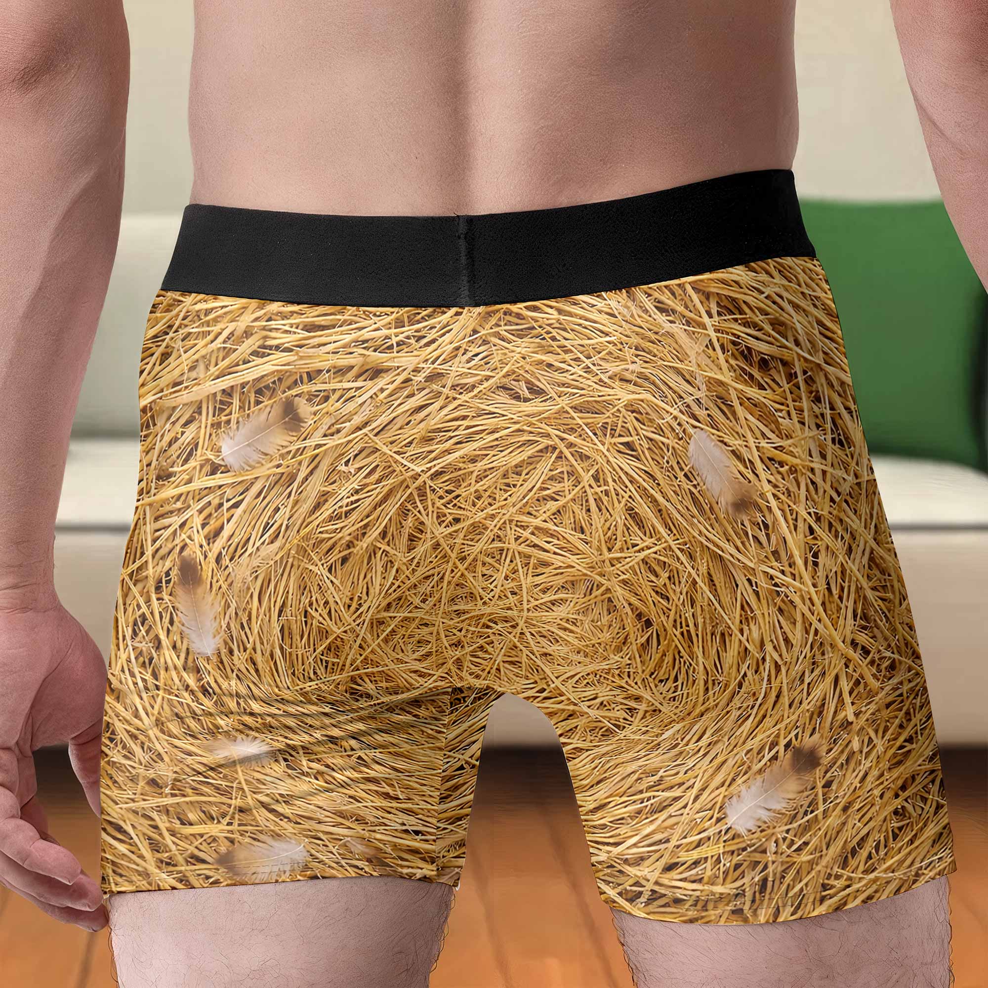 Personal Cock For Personalized Rooster Nest And Eggs - Personalized Men's Boxer Briefs - HSB084_MENB - Image 3